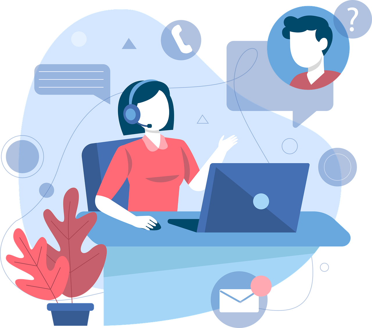 Top-Technologies-Transforming-Customer-Service-Today.png Free call center customer service business solutions vector